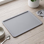 Multipurpose rectangular plastic tray for kitchen use
