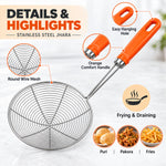 Strainer spoon mesh detail