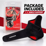 Ankle brace strap detail