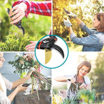 Bypass pruning shear garden use view