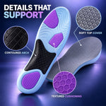 Comfort cushion foot support insoles