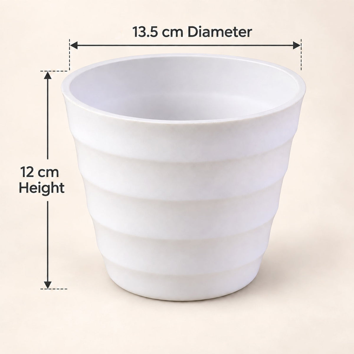 Flower pot size guide