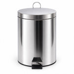 Pedal dustbin white bg