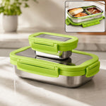 Stainless Steel Lunch Pack – Leakproof & Compact