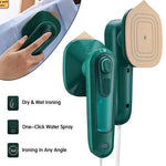 Portable Steam Iron Mini Handheld Garment Steamer | Quick Heat Travel Iron for Clothes | Compact & Lightweight | Suitable for Home & Travel | Pack of 1