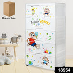 Multi-purpose storage organizer chest for kids with secure locking drawers