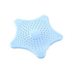 Effective silicone sink filter designed to catch hair and prevent plumbing clogs.