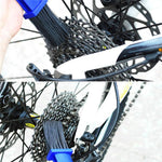 High-quality chain cleaner tool suitable for both bicycle and motorbike chain maintenance.