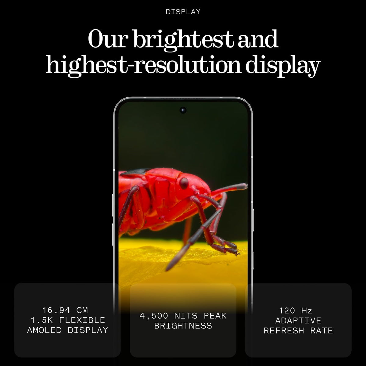 Nothing Phone (3), White (16GB, 512GB) | Snapdragon 8s Gen 4 | 50MP + 50MP + 50MP Rear Camera | 1.5K+ 120Hz AMOLED Flexible LTPS Display