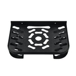 Wall-mounted Set Top Box Stand from , neatly holding a DTH receiver and remote.