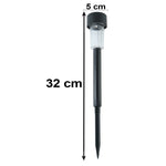 Solar pathway light size 32 cm by 5 cm