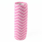 Kitchen cleaning cloth roll on white background