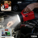 Powerful LED Search Light by OMEGA, long-range focus