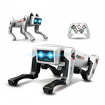 Smart robotic dog with remote control and LED eyes