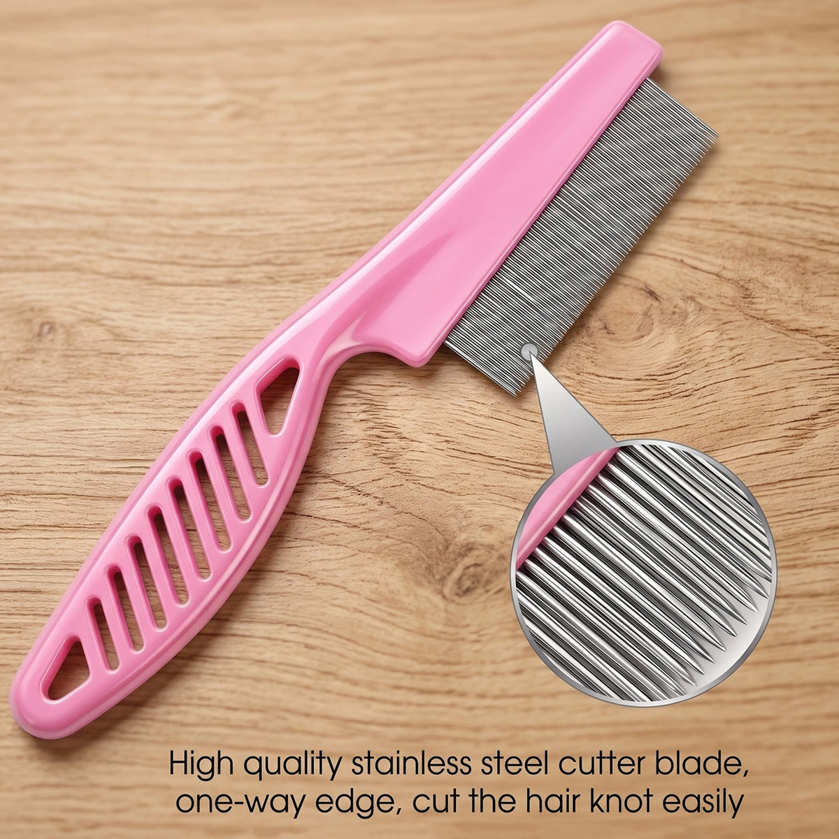 Dog Hair Remover Comb Pet Grooming Shedding Tool Fur Cleaning Brush
