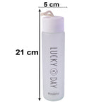 Water bottle leak proof lid