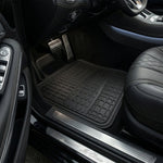 Easy-to-clean waterproof rubber floor mats for cars and SUVs