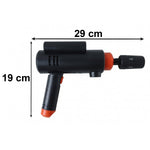 Ergonomic design of the portable cordless car washer for easy handling.