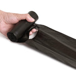 Close-up of a sturdy eco-friendly dustbin bag ready for use.
