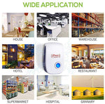 Simple and effective ultrasonic pest repeller for everyday use.