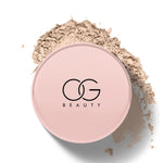 Smooth finish of OG Beauty Compact Powder for flawless matte look