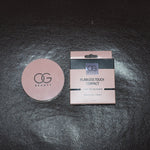 Packaging detail of OG Beauty Compact Powder in Brew shade
