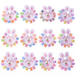 Mini Claw Hair Clips – 120-Piece Pastel Bear Set for Girls