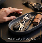 Stylish and sturdy metal key holder clip for keys