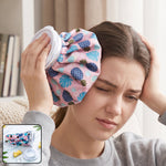 Reusable ice bag for hot and cold pain relief therapy