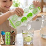 8 grid ice cube tray for water, juice and cocktails