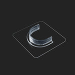 Plastic adhesive wall hook for daily use in multiple spaces