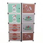 Modular cabinet clothes toys storage