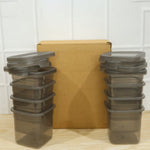 Kitchen food storage jar set of 8 for fresh and tidy storage