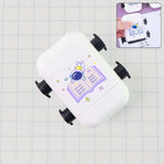 Astronaut-themed math problem rolling stamp for kids