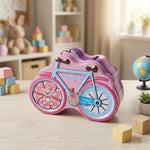 Safe and durable kiddie piggy bank in vibrant colours