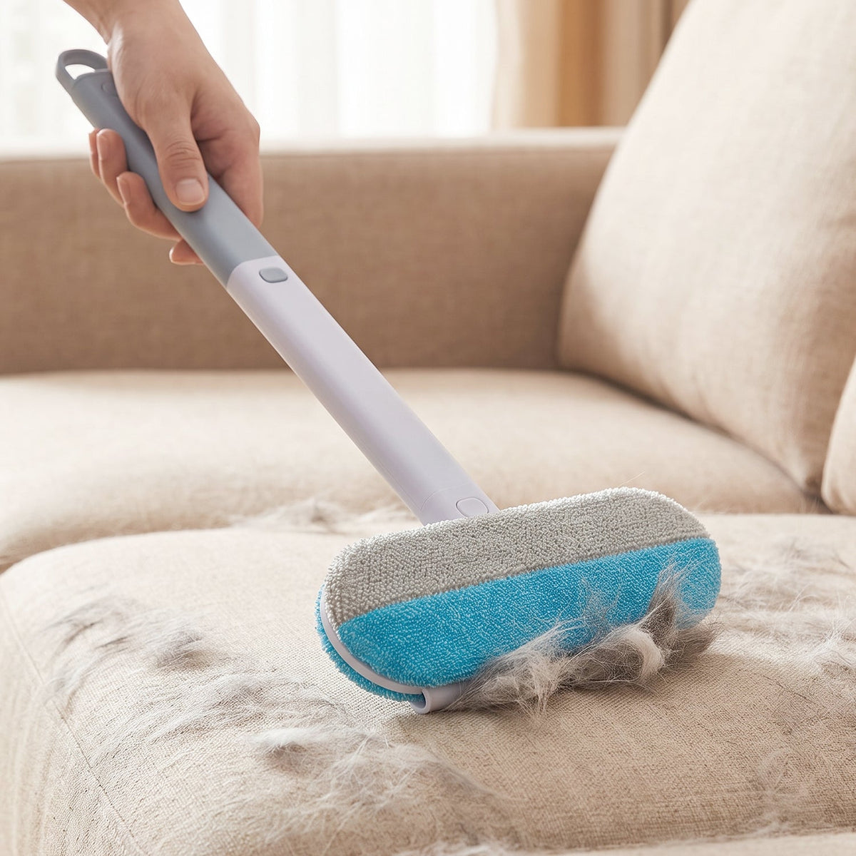 Multi Function Double Sided Lint and Pet Hair Remover Brush for Sofa