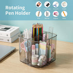 Pen stand spinning to show 360° rotation