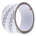 Durable insect net patch tape applied seamlessly on window screen