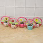 Fun solar powered flower pot toy that dances with light