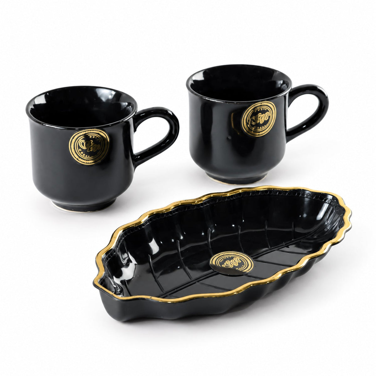 Cup platter set view