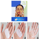 Multiple thin paper soap strips infused with jasmine fragrance.