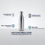 1L thermal water bottle for office, school and outdoors