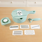 multi-use chopping and grating kitchen gadget set