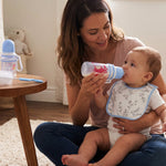Feeding bottle used to feed an infant