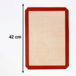 High-temperature resistant silicone baking mats for kitchen use