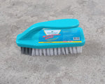 Close-up of the comfortable handle on the Pro Clean scrubbing brush.