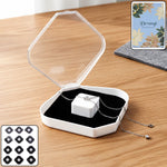 Jewellery Storage Box Set – 12 Pc Soft Cushion Display