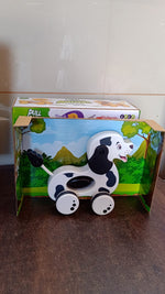 Developmental pull along toddler toy easy to grip and pull for kids