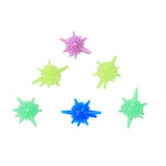 Spiky washing and drying helper balls for pet hair and lint removal