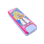 Cute cartoon hard top pencil case made from sturdy plastic